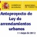 Avantprojecte de Llei d'arrendaments urbans